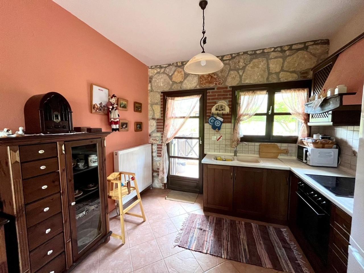 Stone Villa Rokosini Vourvourou Exteriér fotografie