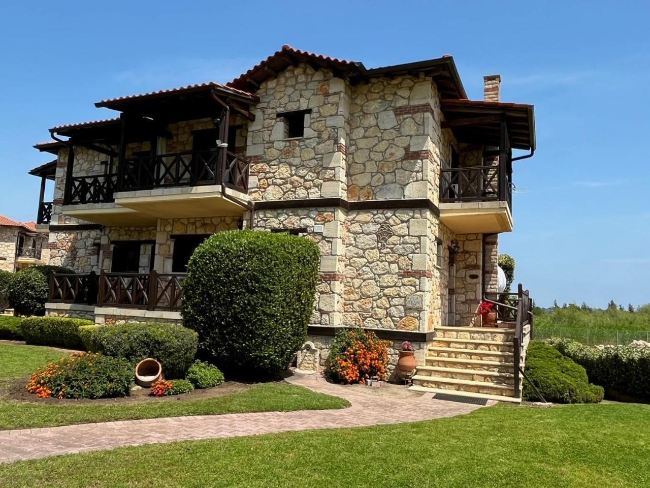 Stone Villa Rokosini Vourvourou Exteriér fotografie